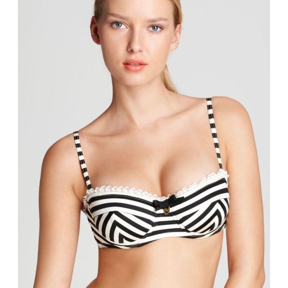 NEW Juicy Couture Boudoir Bikini Set M NWT - Picture 3 of 10